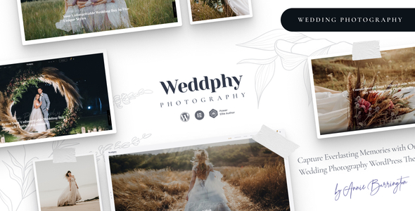 Weddphy - Wedding Photography WordPress Logo